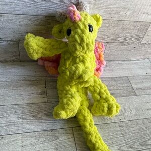 Plush Dragon Crochet Toy